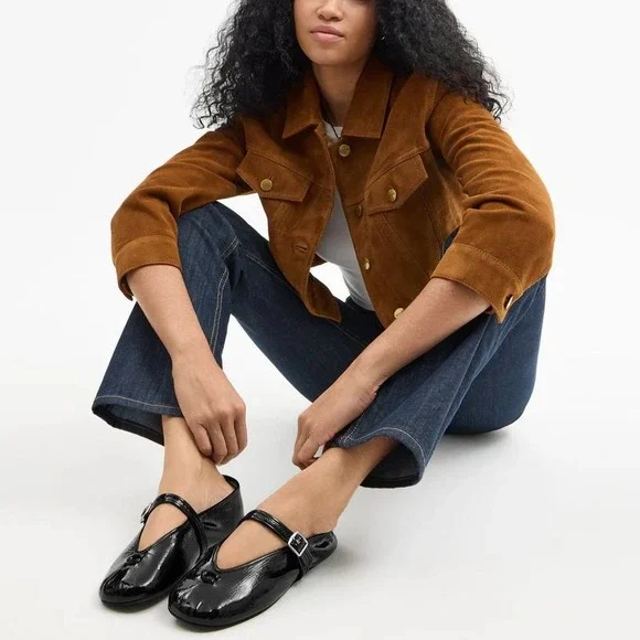 NEW Coach Sculpted C Soft Mary Jane Flats in Black - Women's Size US 7 - Picture 3 of 14